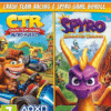 2 JUEGOS EN 1 Spyro MAS Crash Team Racing Nitro Fueled Game Bundle PS4 1 Crash Team Racing Nitro Spyro PS4