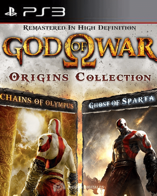 God of war collection chains of olympus y ghost of sparta PS3