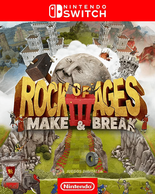Rock of ages 3 make and break NINTENDO