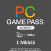 1 MES GAME PASS PC