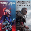 Assassins creed valhalla Watc Dogs legion PS4 1