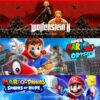 3 en 1 WOLFENSTEIN 2 + MARIO Odyssey + MARIO RABBIDS - NINTENDO SWITCH