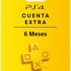 PSN PLUS EXTRA 6 MESES CUENTA PRINCIPAL PS4